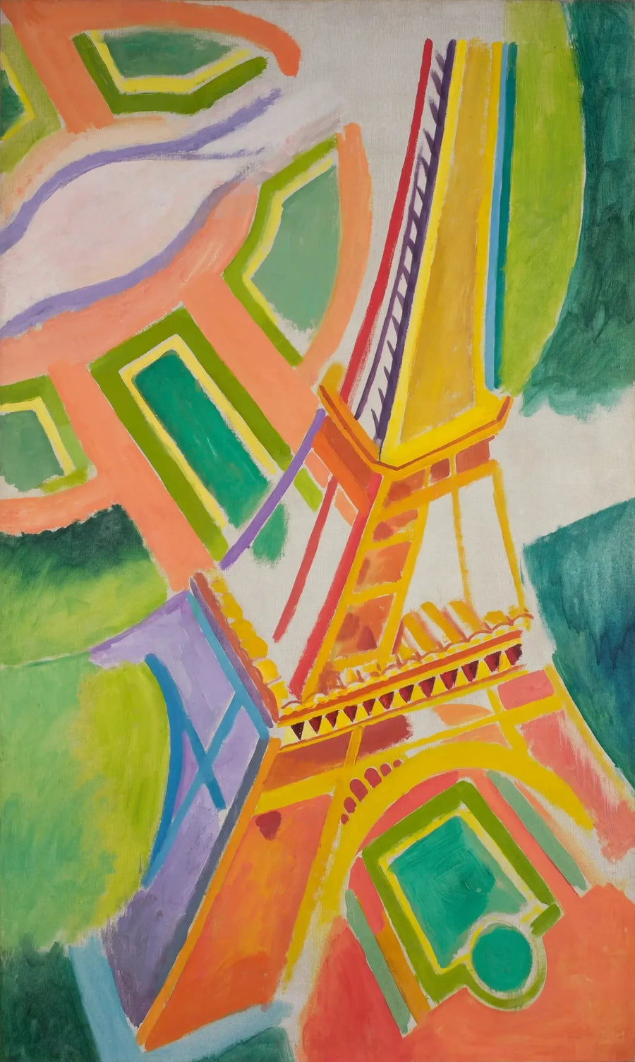 A Torre Eiffel - Robert Delaunay