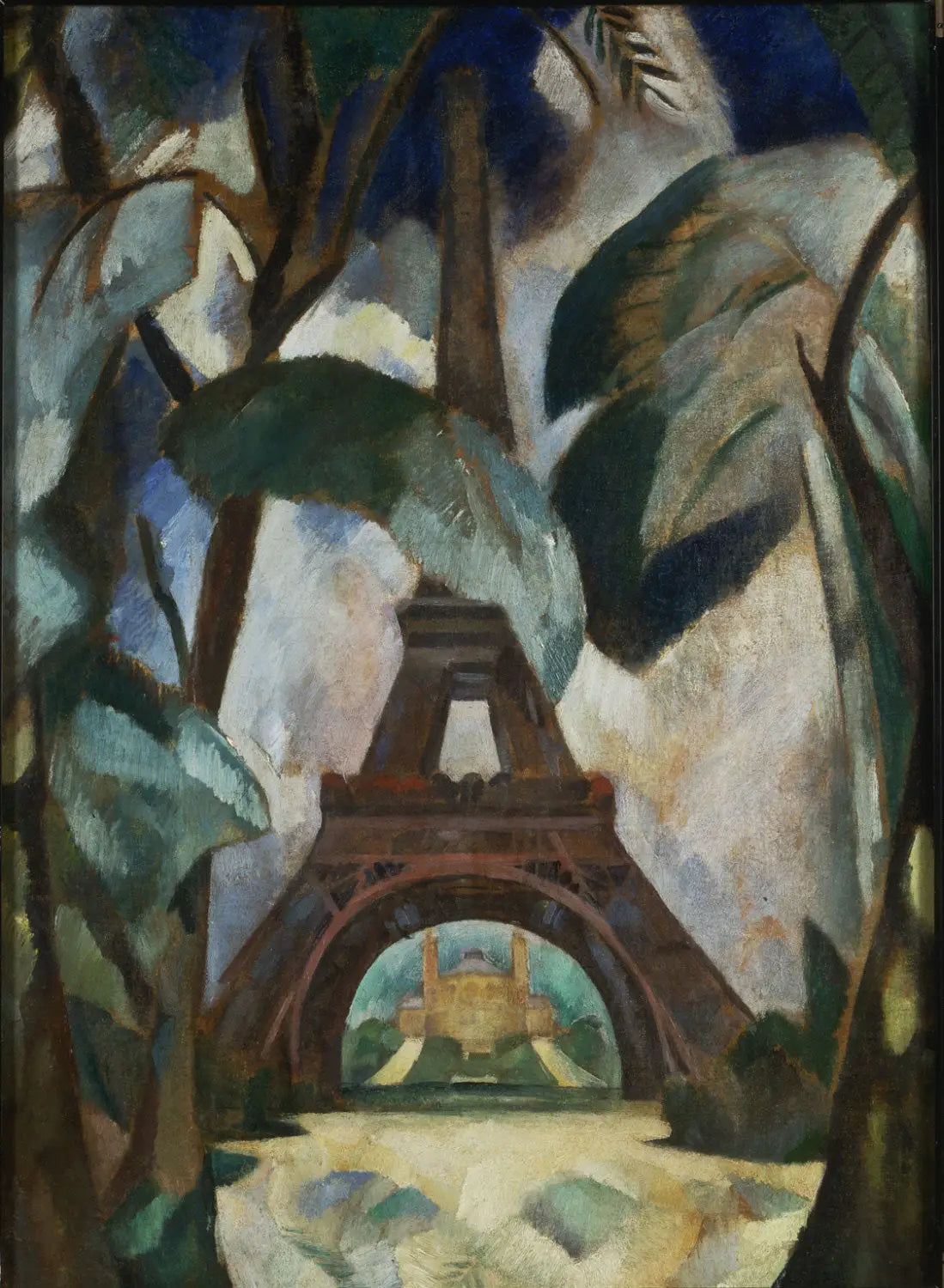 La Tour Eiffel - Robert Delaunay image 1 tableau peint à l’huile sur toile