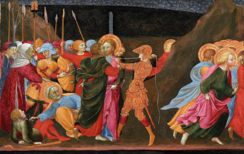 A traição de Cristo - Stefano di Giovanni (Sassetta)