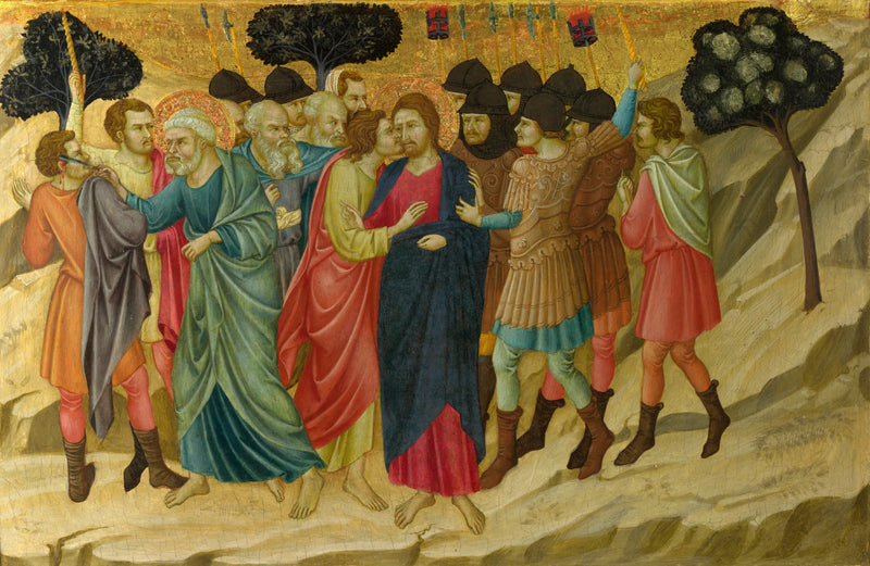 A traição de Cristo - Ugolino di Nerio
