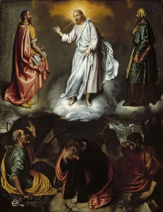 A Transfiguração - Giovanni Battista Moroni