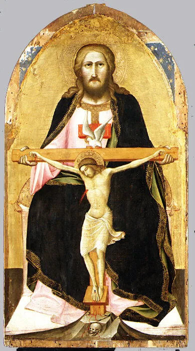 A Trindade - Agnolo Gaddi