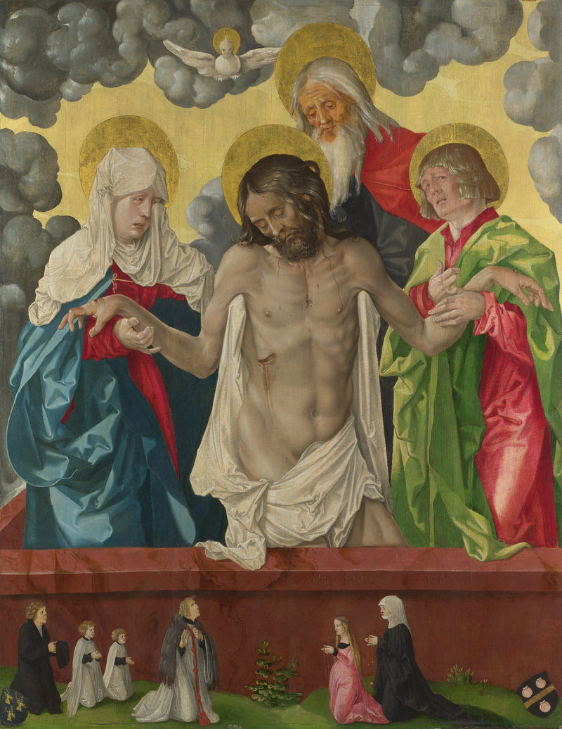 A Trindade e a Pietà mística - Hans Baldung Grien