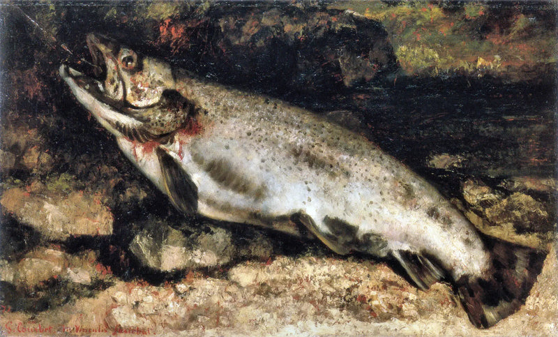 A Truta - Gustave Courbet