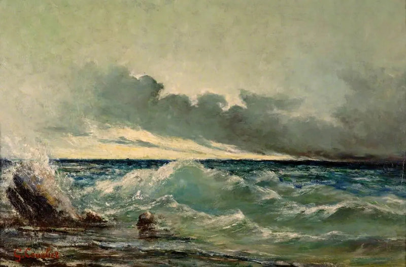 A Onda - Gustave Courbet