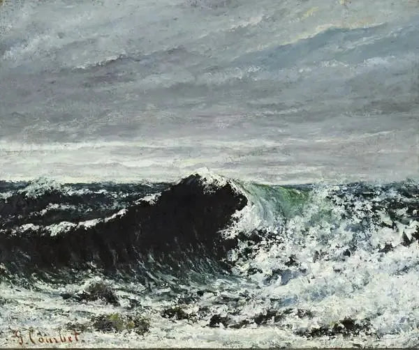 A Onda - Gustave Courbet