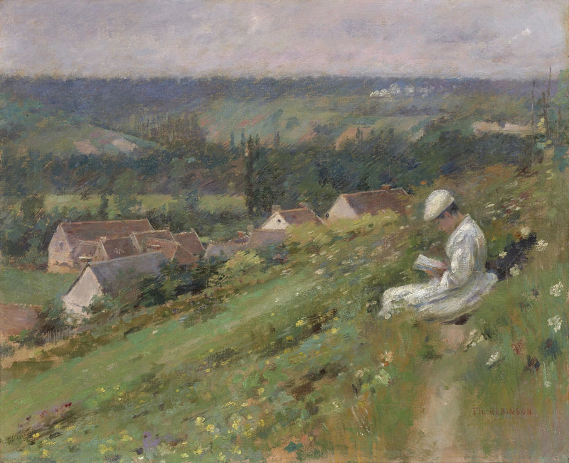 O vale de Arconville - Theodore Robinson