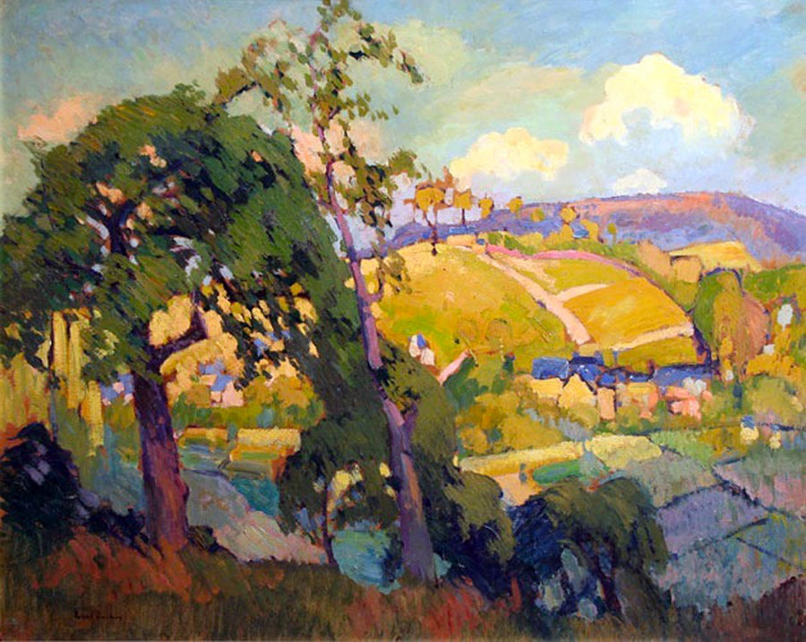 O vale de Blainville-Crevon - Robert Antoine Pinchon