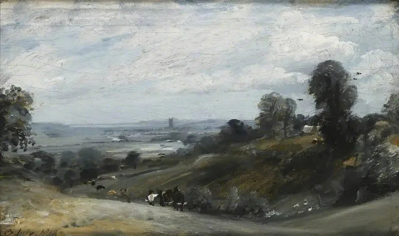 O vale de Dedham desde Langham - John Constable