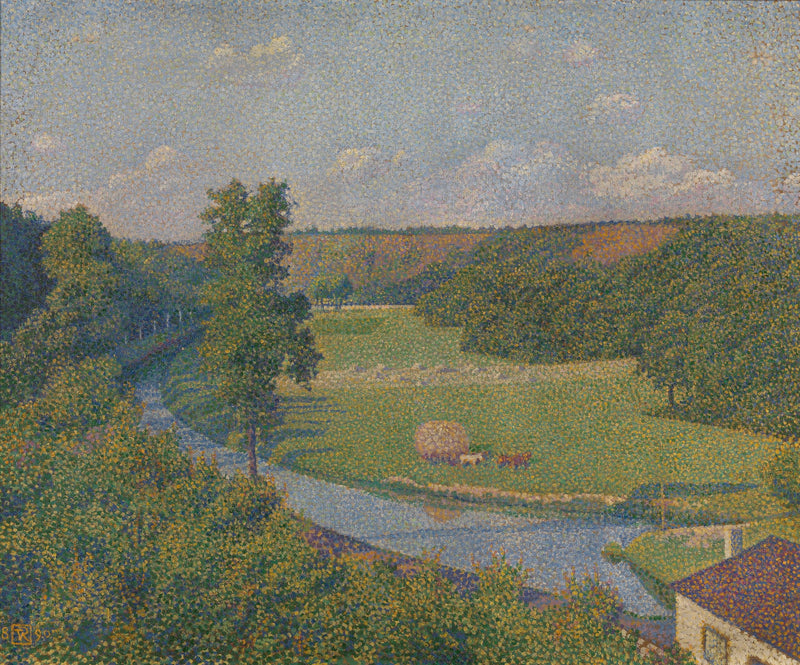 A Vale do Sambre - Théodore van Rysselberghe