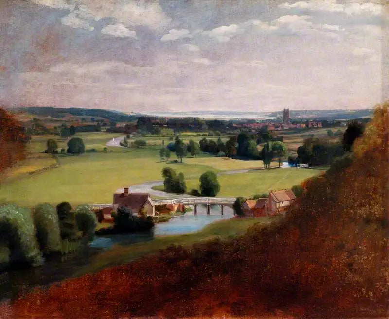 O vale do Stour com Dedham ao longe - John Constable