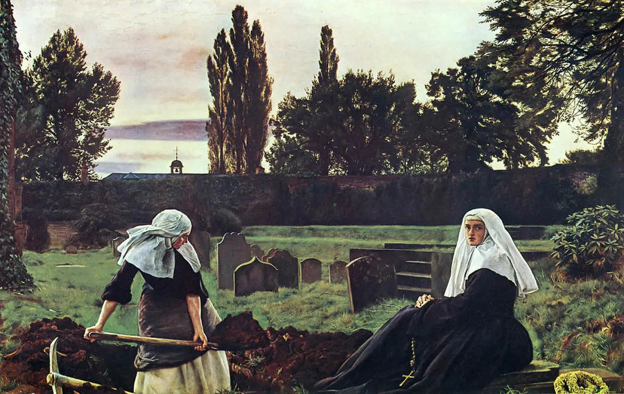 O Vale do Descanso - John Everett Millais