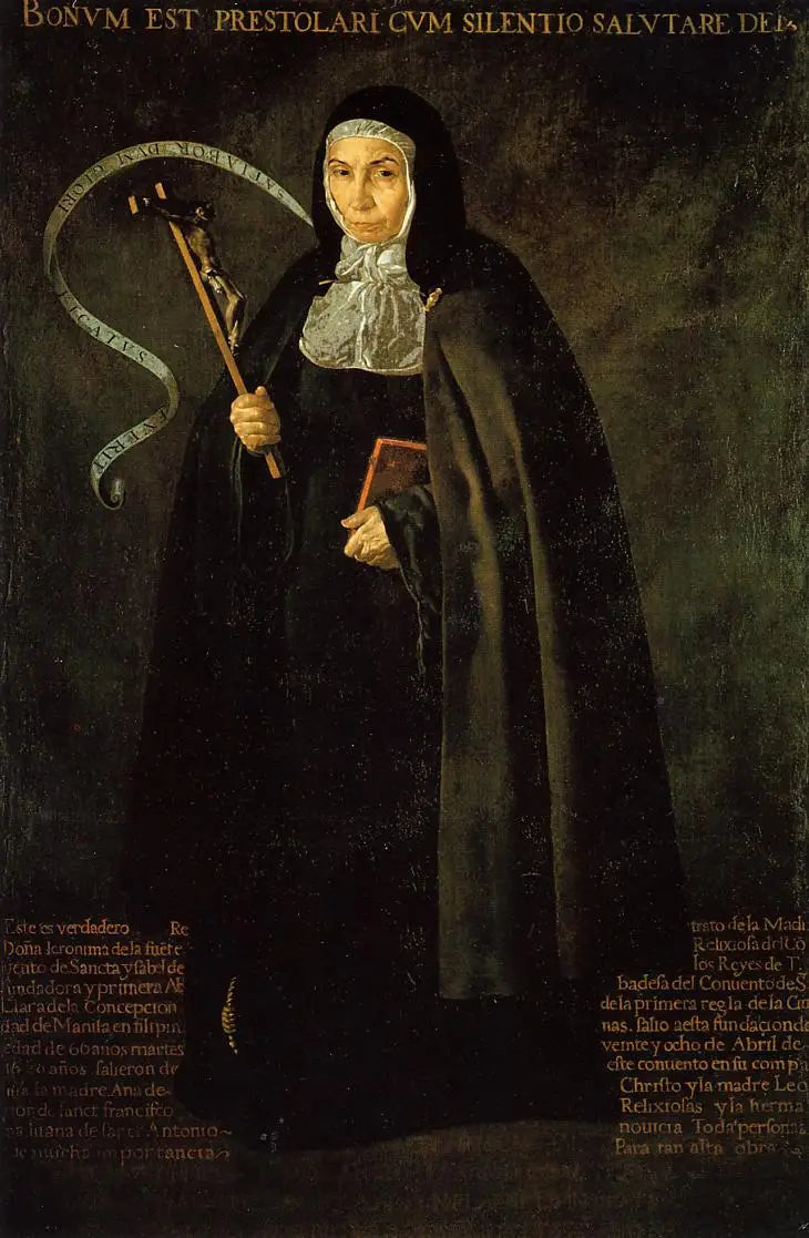 A Reverenda Mãe Jerónima de la Fuente - Diego Velázquez
