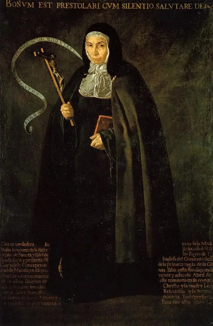 A Reverenda Mãe Jerónima de la Fuente - Diego Velázquez