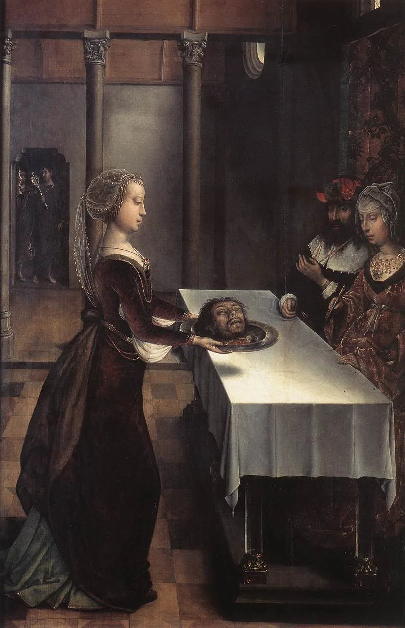 A vingança de Herodíade - Juan de Flandes