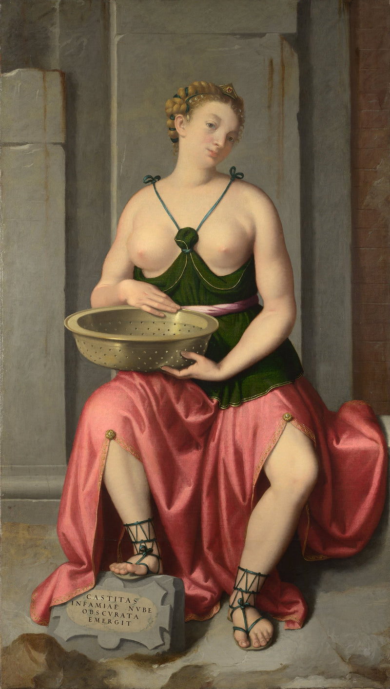 A vestal Tuccia - Giovanni Battista Moroni
