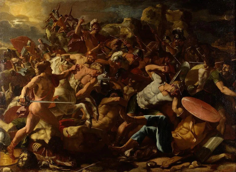 A Vitória de Josué sobre os Amoritas - Nicolas Poussin