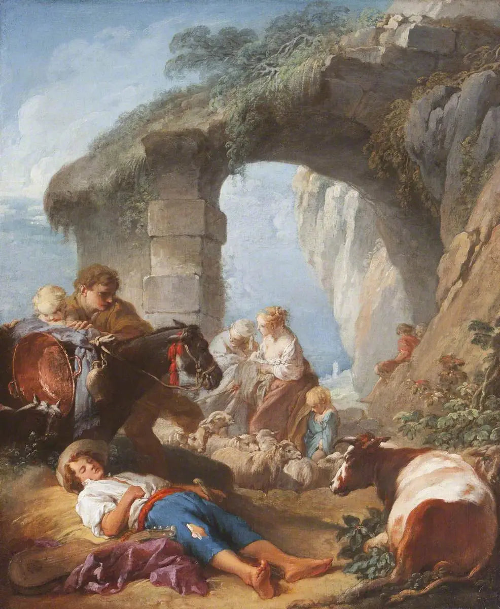 La vie champêtre - François Boucher - Alpha Reproduction