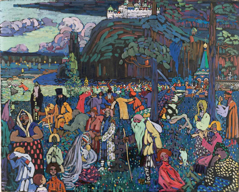 A Vida Colorida - Vassily Kandinsky