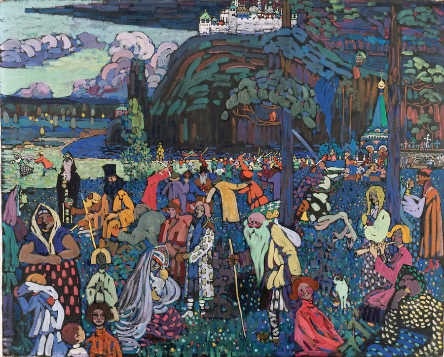 A Vida Colorida - Vassily Kandinsky