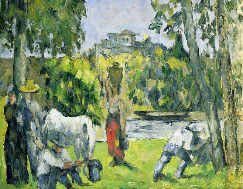 A vida no campo - Paul Cézanne