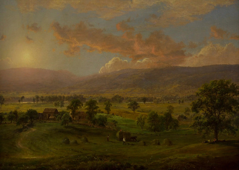 A Velha Fazenda, Vale de Wyoming - Jasper Francis Cropsey