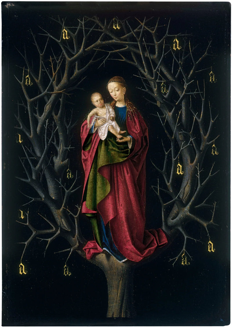 A Virgem na Árvore Seco - Petrus Christus