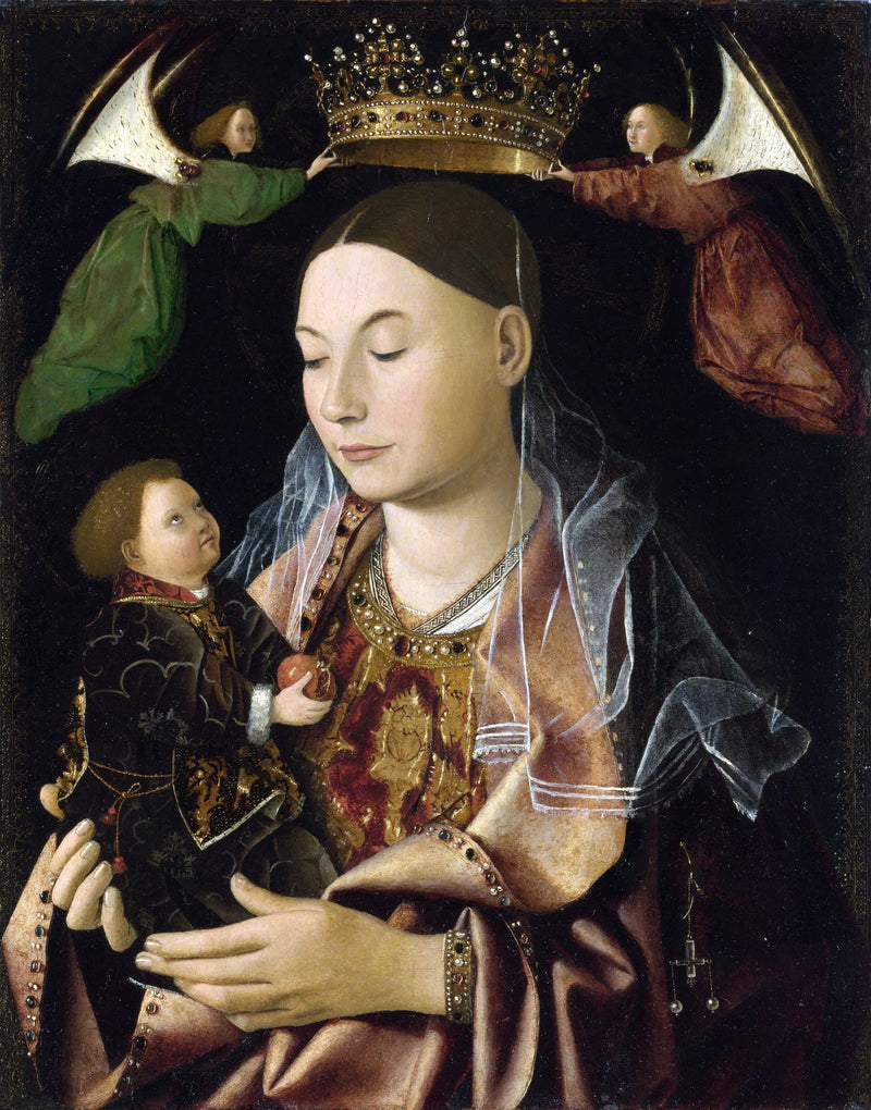 A Virgem com o Menino - Antonello de Messina
