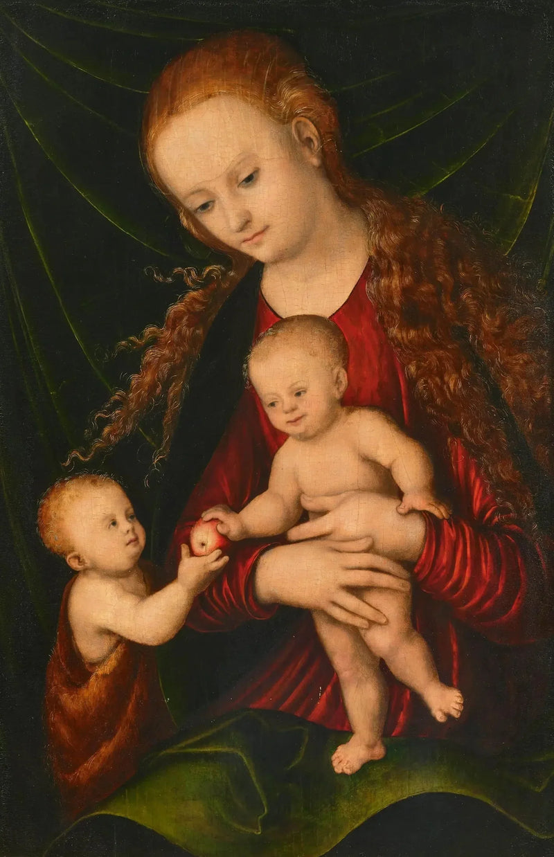 A Virgem com o Menino e o Pequeno São João - Lucas Cranach o Velho