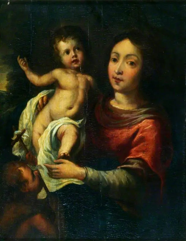 A Virgem com o Menino e São João - Bartolomé Esteban Murillo