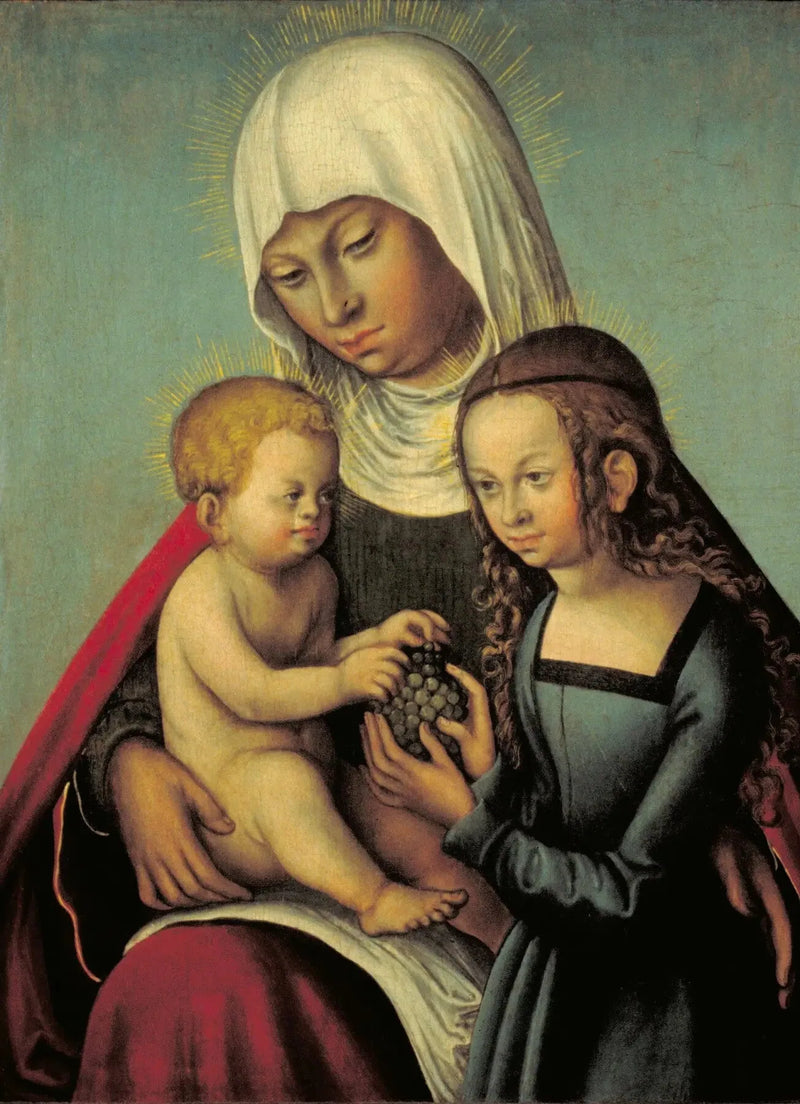 A Virgem com o Menino e Santa Ana - Lucas Cranach, o Velho