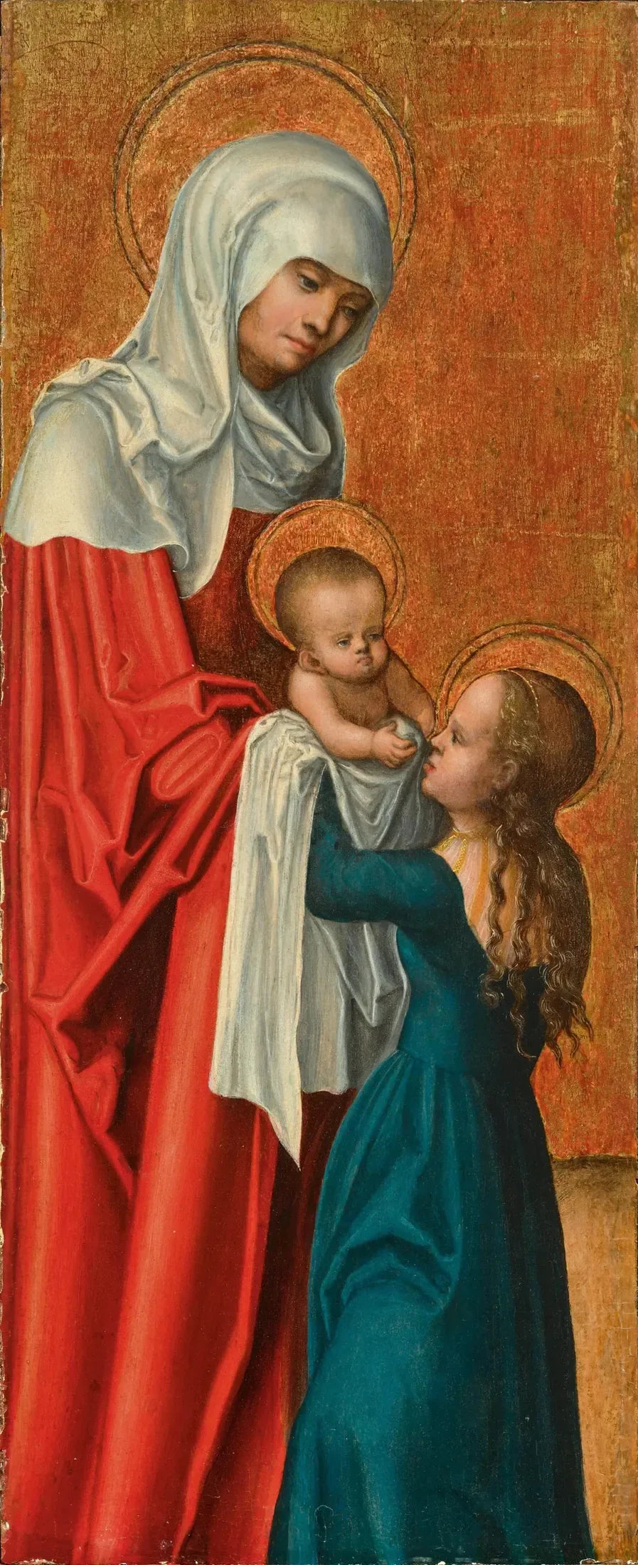 A Virgem com o Menino e Santa Ana - Lucas Cranach o Velho