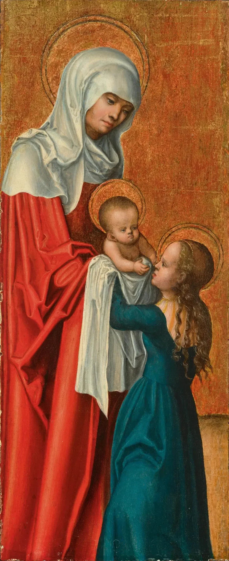 A Virgem com o Menino e Santa Ana - Lucas Cranach, o Velho