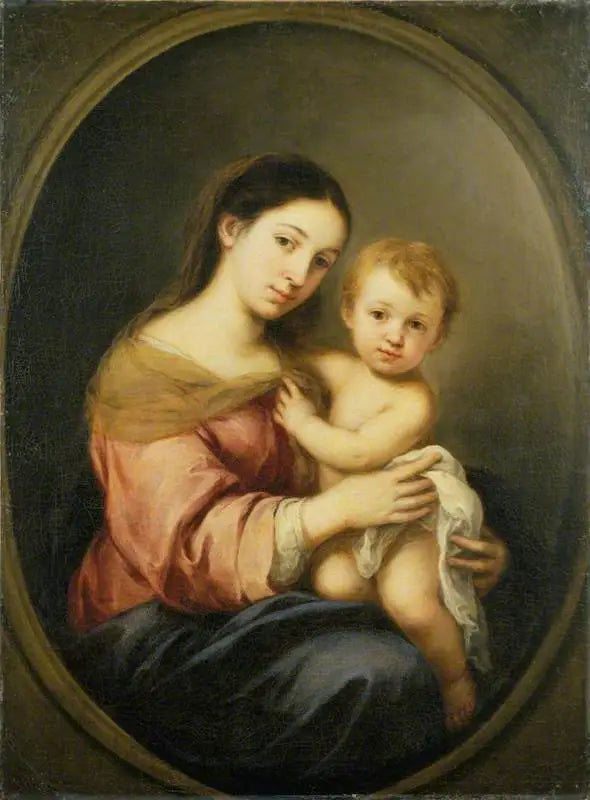 A Virgem com o Menino - Bartolomé Esteban Murillo
