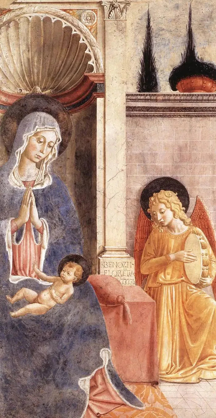 A Virgem com o Menino - Benozzo Gozzoli
