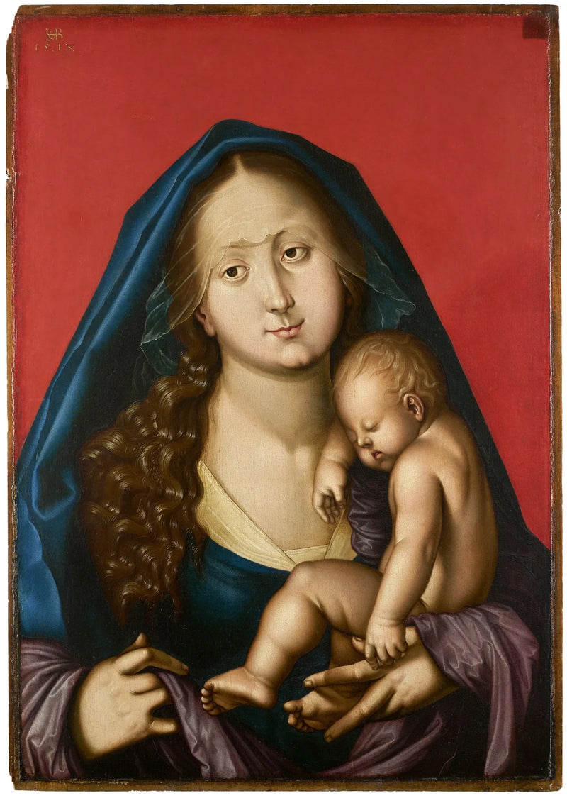 A Virgem com o Menino Dormindo - Hans Baldung Grien
