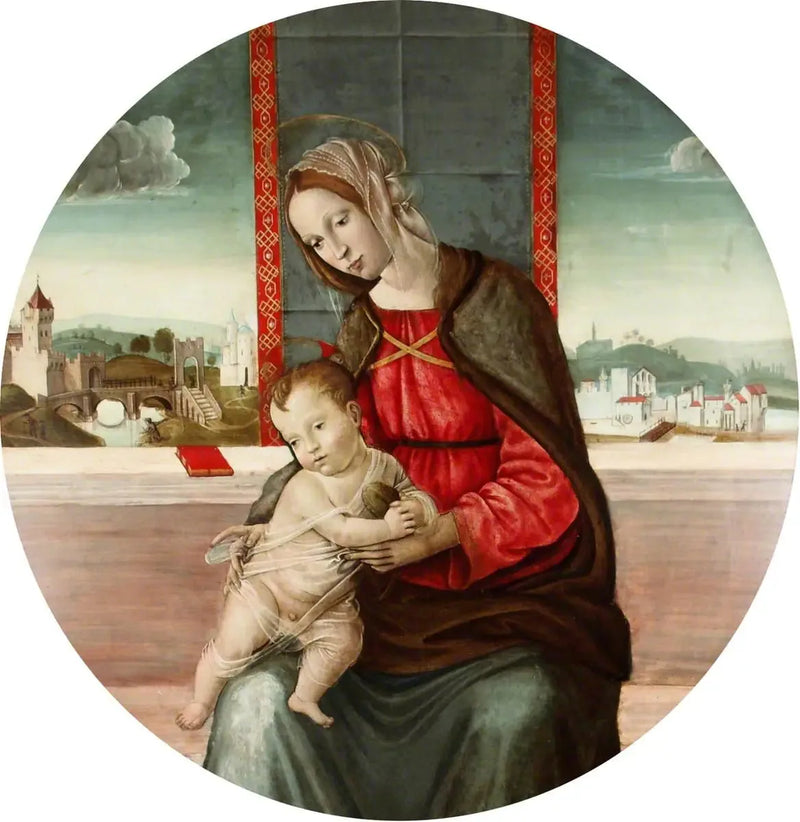 A Virgem com o Menino - Filippino Lippi