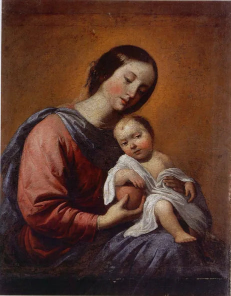 A Virgem com o Menino - Francisco de Zurbarán