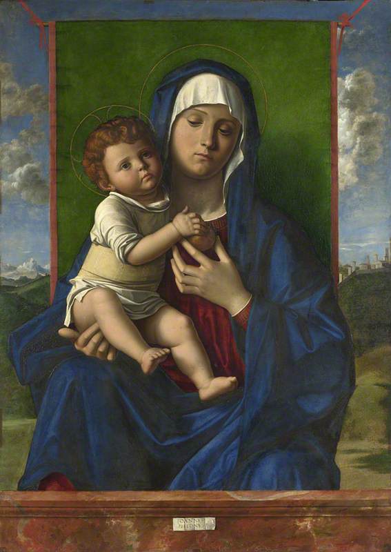 A Virgem com o Menino - Giovanni Bellini