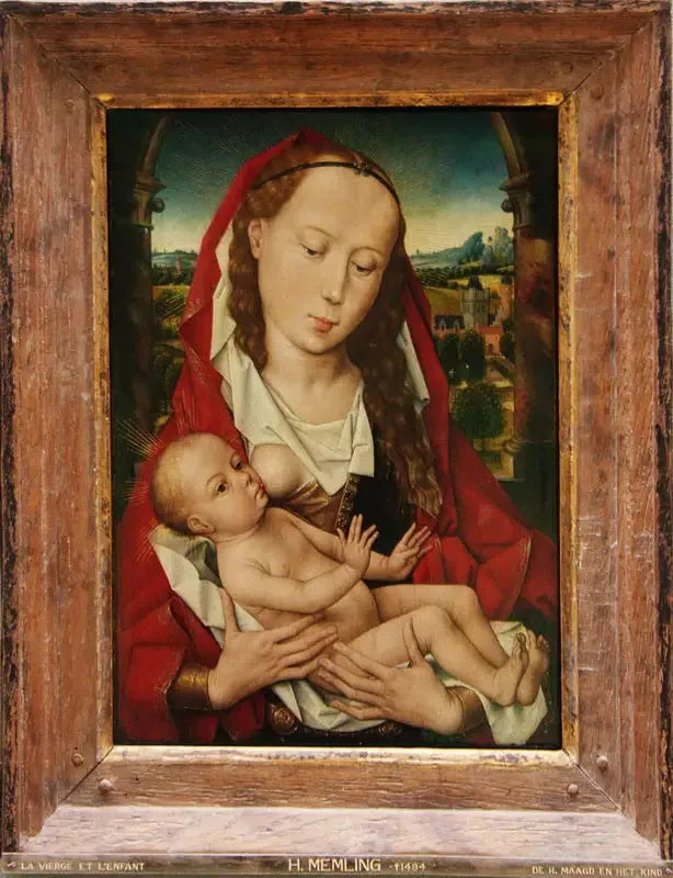 A Virgem com o Menino - Hans Memling