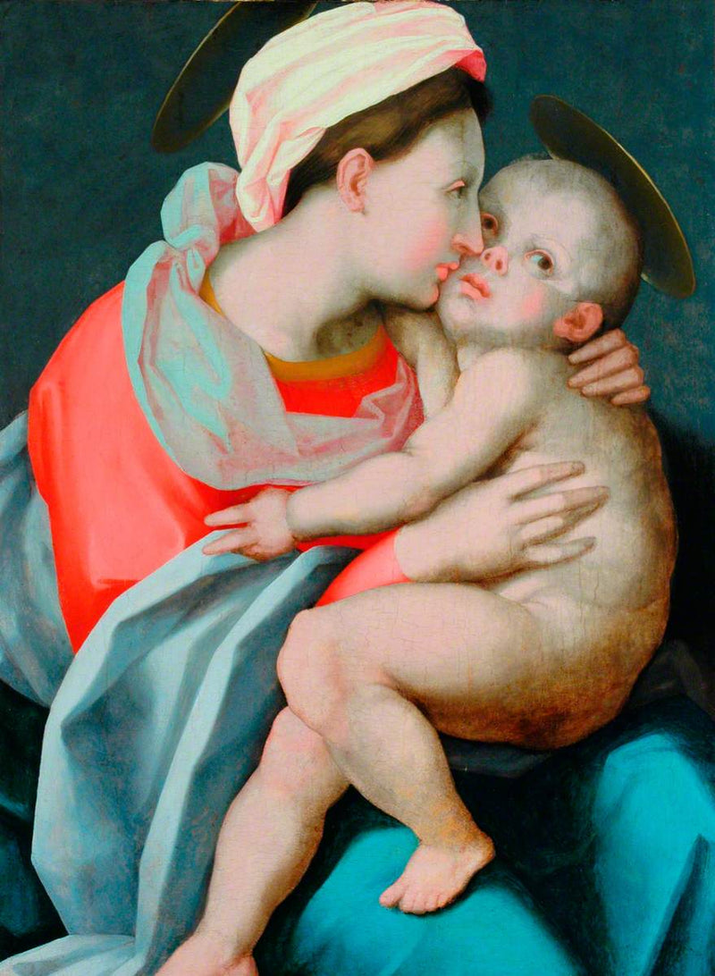 A Virgem com o Menino - Rosso Fiorentino