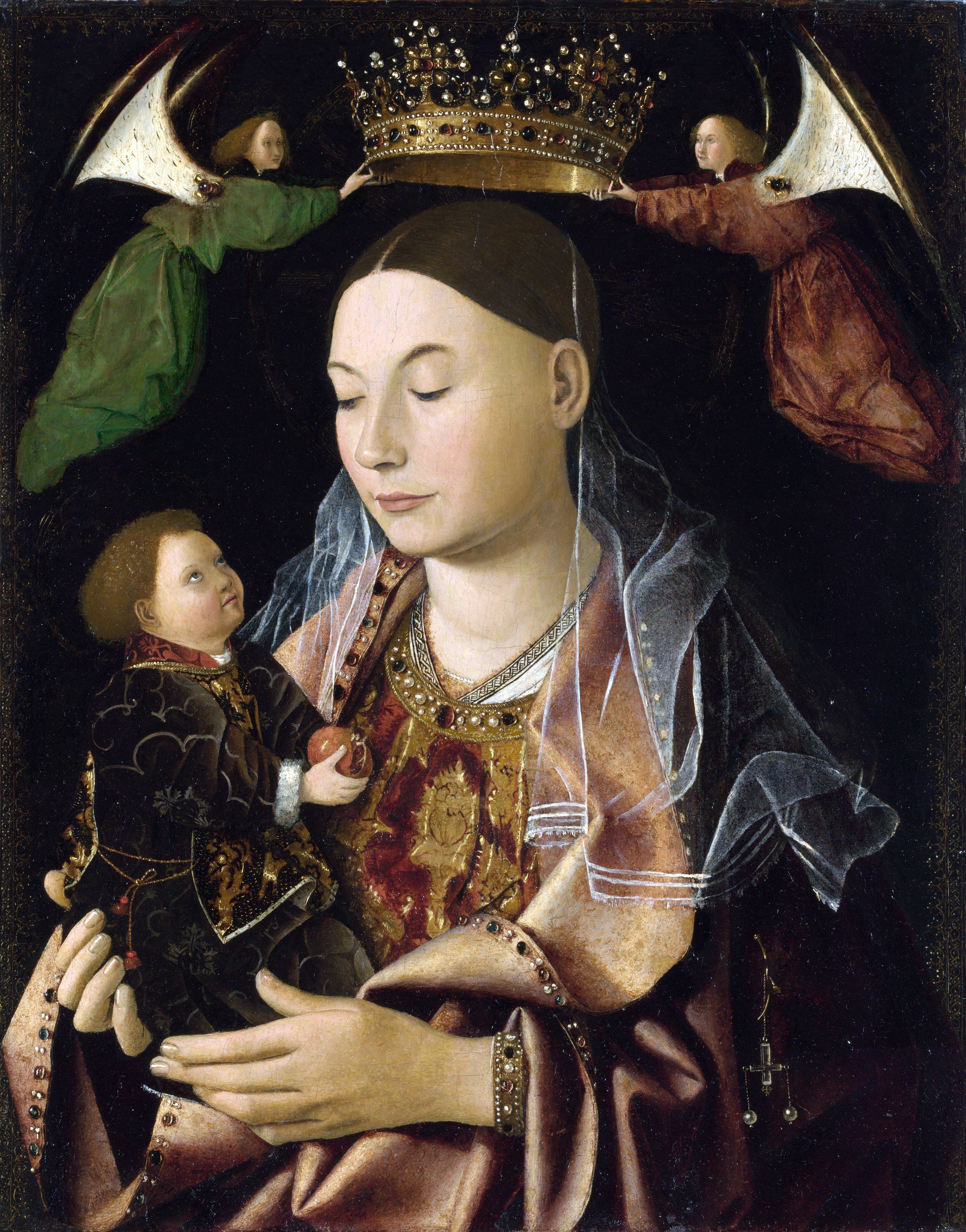 La Vierge à l’Enfant - Antonello de Messine - Alpha Reproduction