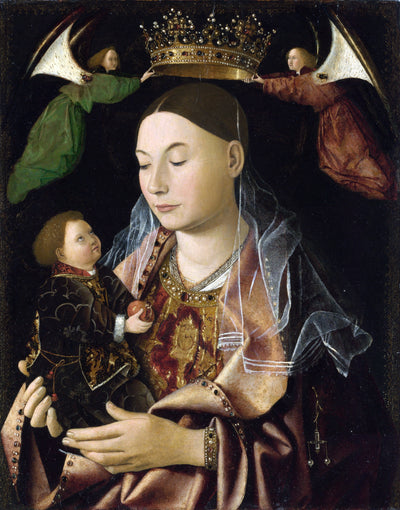 La Vierge à l’Enfant - Antonello de Messine - Alpha Reproduction