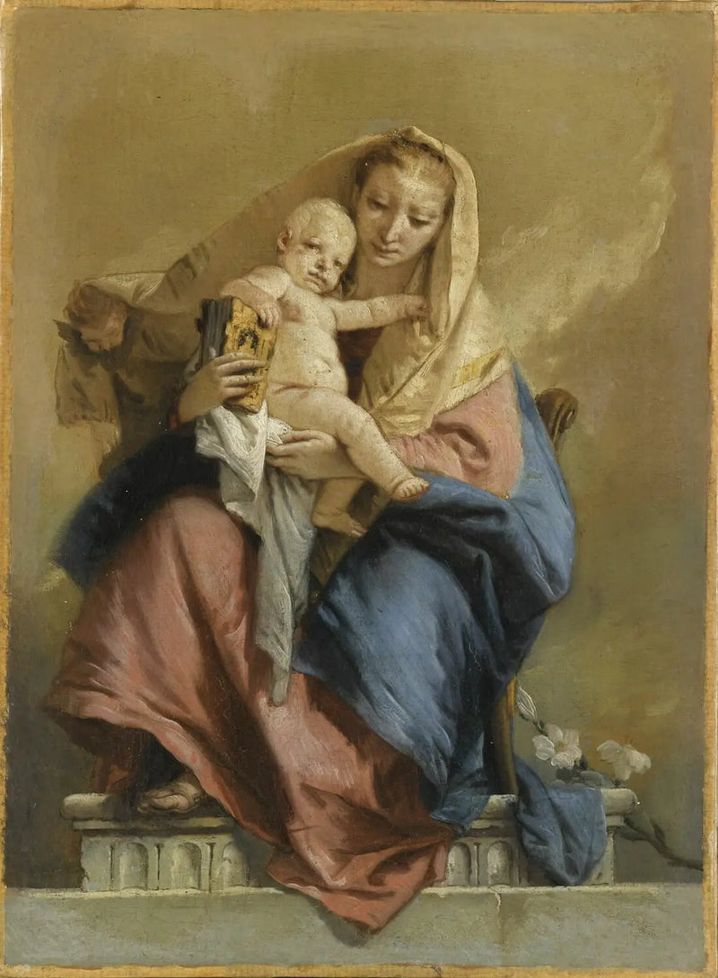A Virgem com o Menino - Giovanni Battista Tiepolo