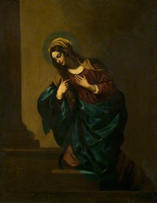 A Virgem Anunciante - Guercino