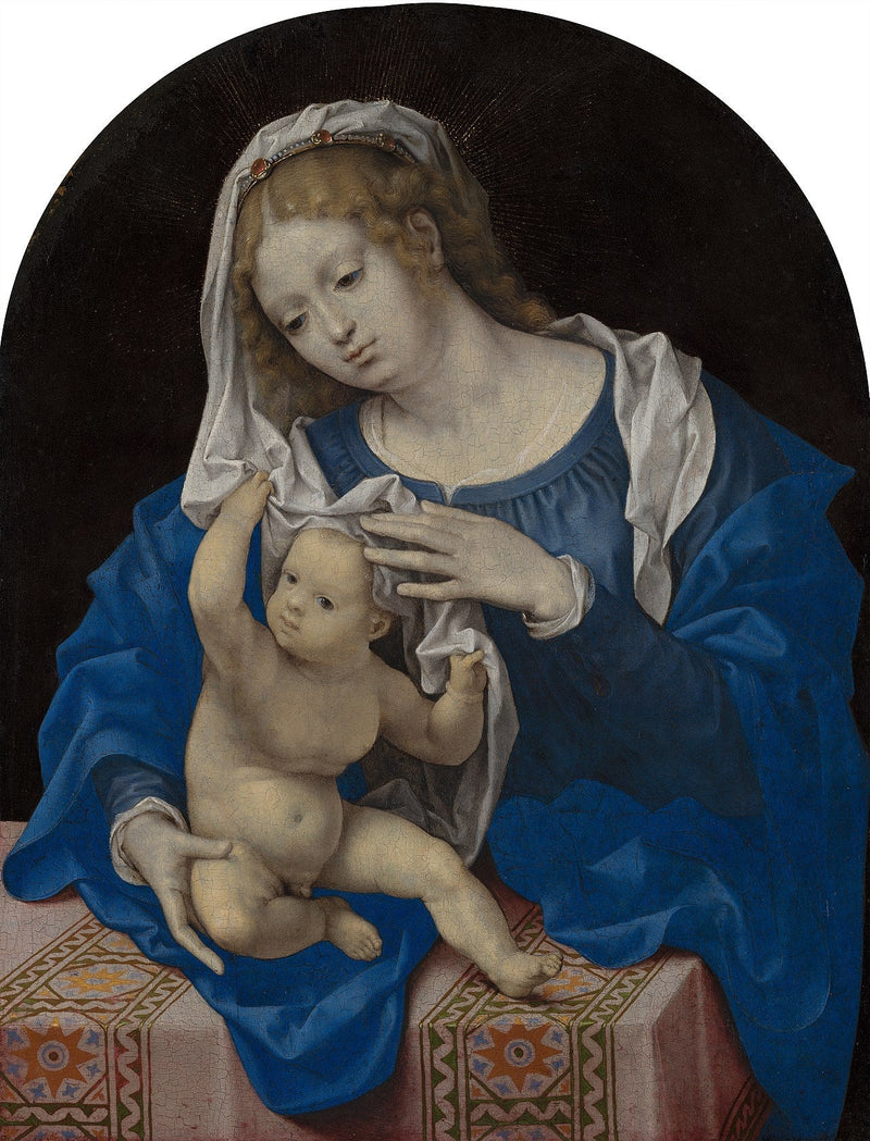 A Virgem com Véu - Jan Gossaert