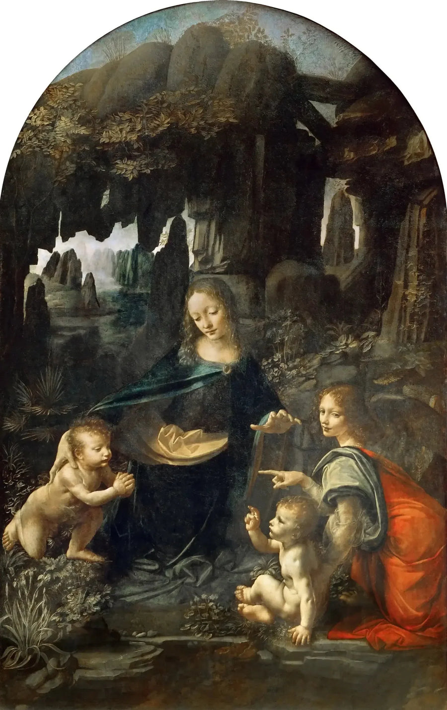 A Virgem das Rochas - Leonardo da Vinci