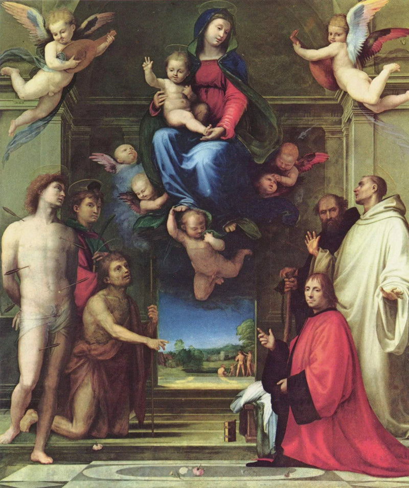 A Virgem com santos - Fra Bartolomeo