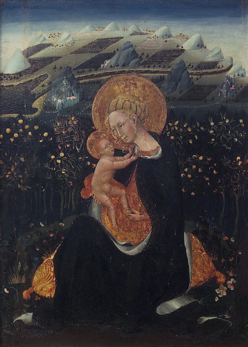 A Virgem da Humildade - Giovanni di Paolo