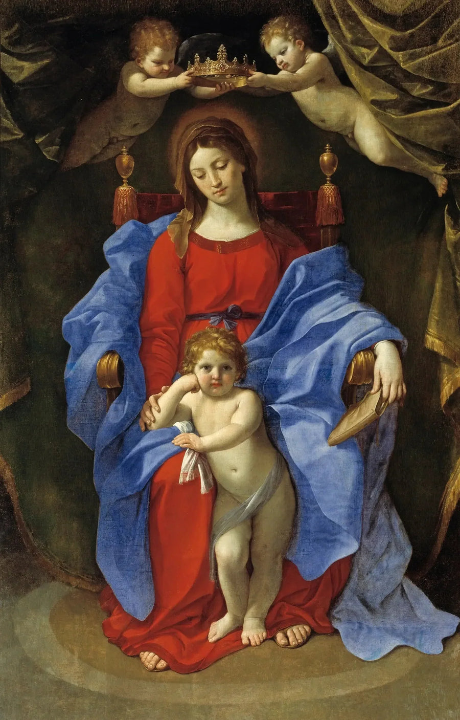 A Virgem da Cadeira - Guido Reni